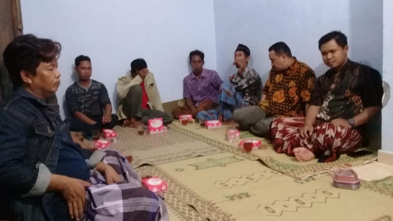 SOSIALISASI RABAT BETON DIDUSUN GANJURAN